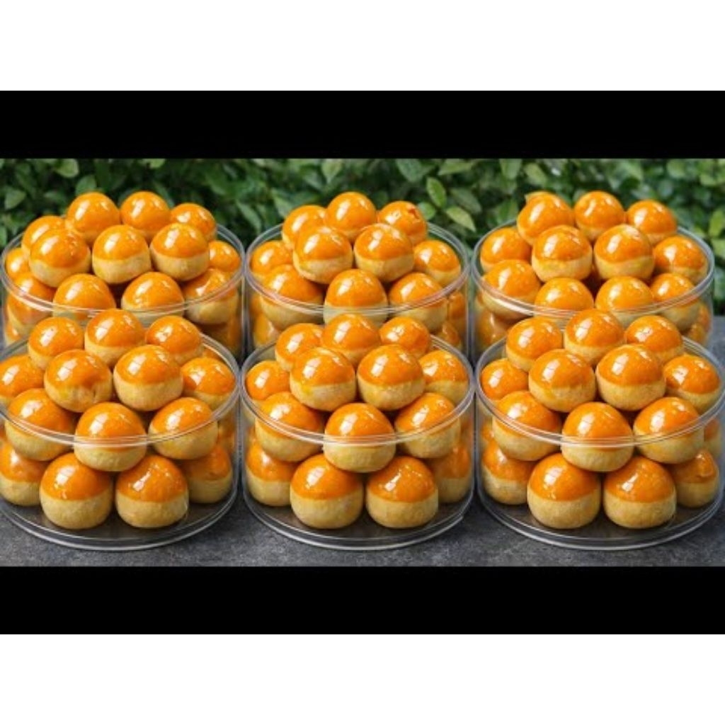 paket 4 nastar. nastar polos,nastar keju,nastar coklat,kue kacang