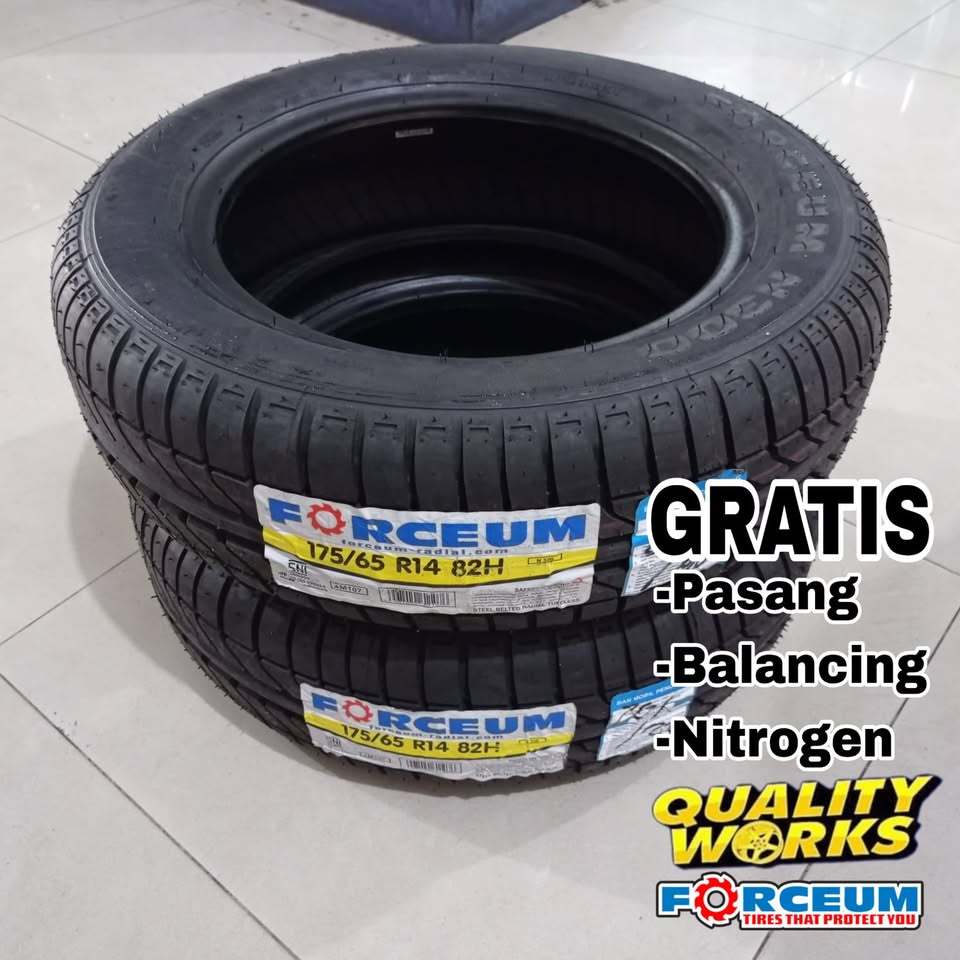 BAN MOBIL 175 65 R14 FORCEUM N300 BAN STANDAR MOBIL CALYA SIGRA BRIO AGYA