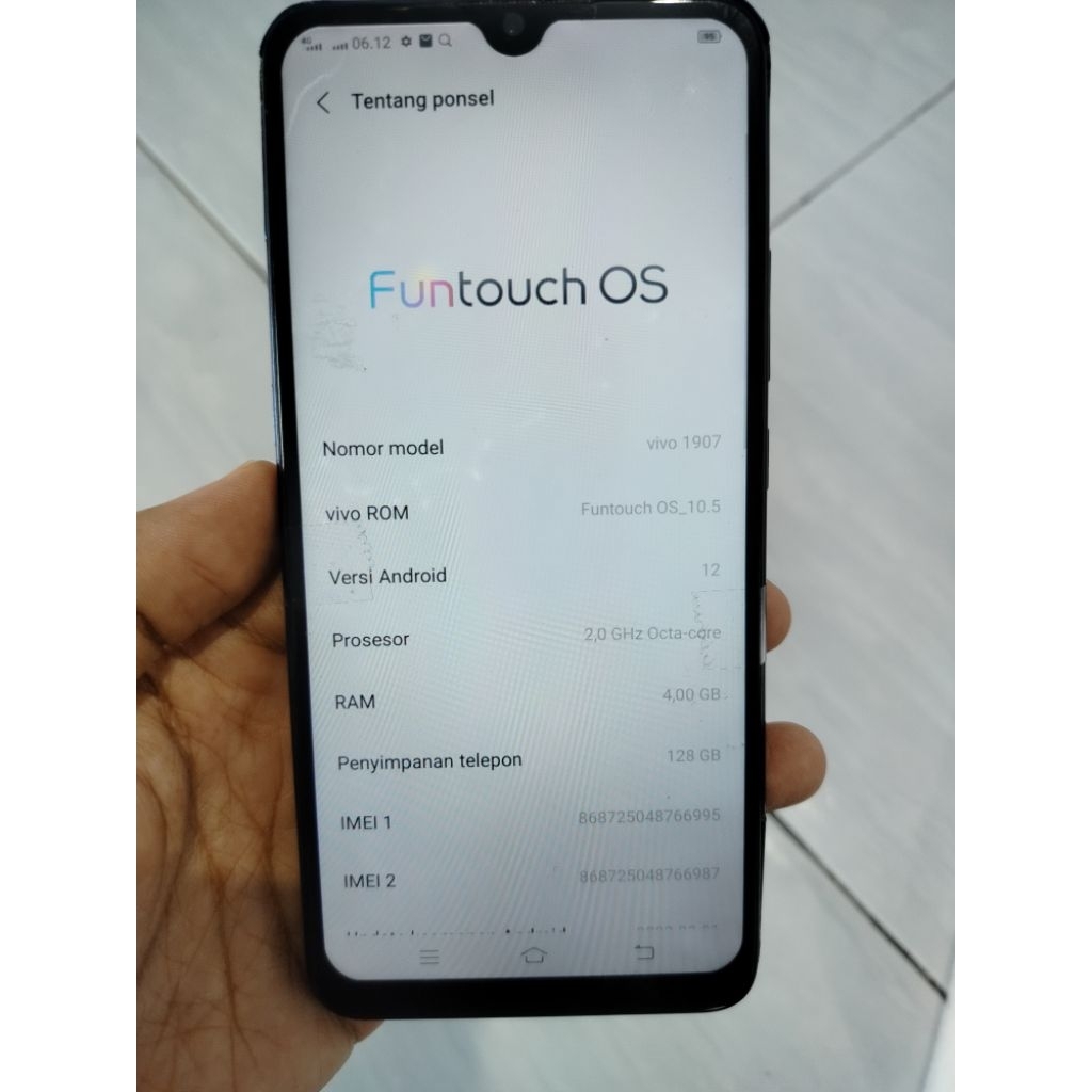 mesin vivo s1 4/128 + unit