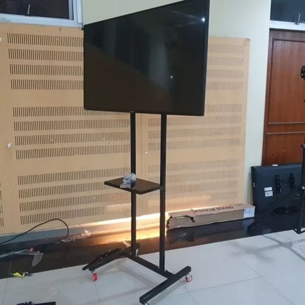 Bracket / Braket Stand Portable Roda TV LED 32" - 55"
