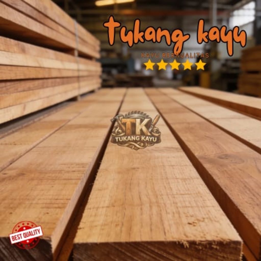 Kayu Jati Belanda Furniture 30cm - Kayu Jati Belanda Ex Pallate - Kayu Pallate 30 50 70