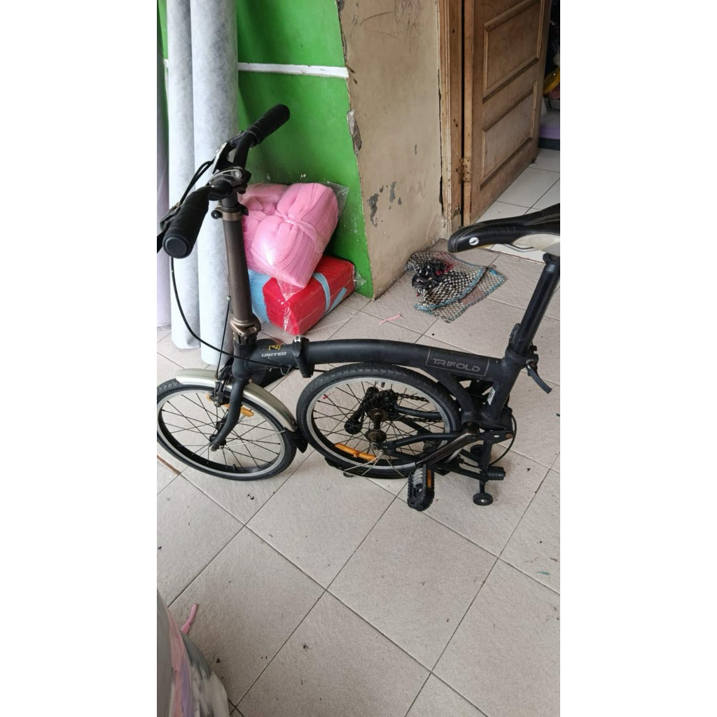 SEPEDA LIPAT TRIFOLD DEWASA SECOND PRELOVED GOOD CONDITION