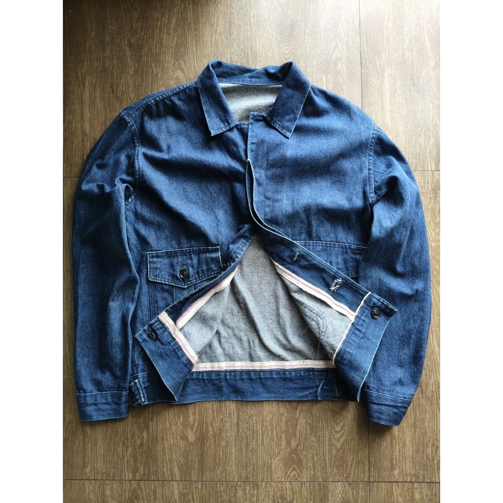 Vintage All Around Selvedge Denim work/chore jacket jaket jeans