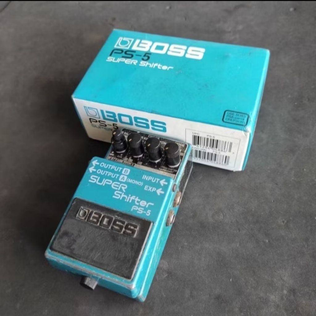 Boss PS 5 Picth Sifter, Efek Gitar, Suling, Bass, Harmonist, PS 6, Harmony, Boss Ve 2