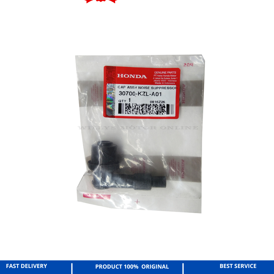 COP BUSI BEAT FI ORIGINAL GENUINE HONDA  30700-KZL-A01 TUTUP BUSI BEAT FI