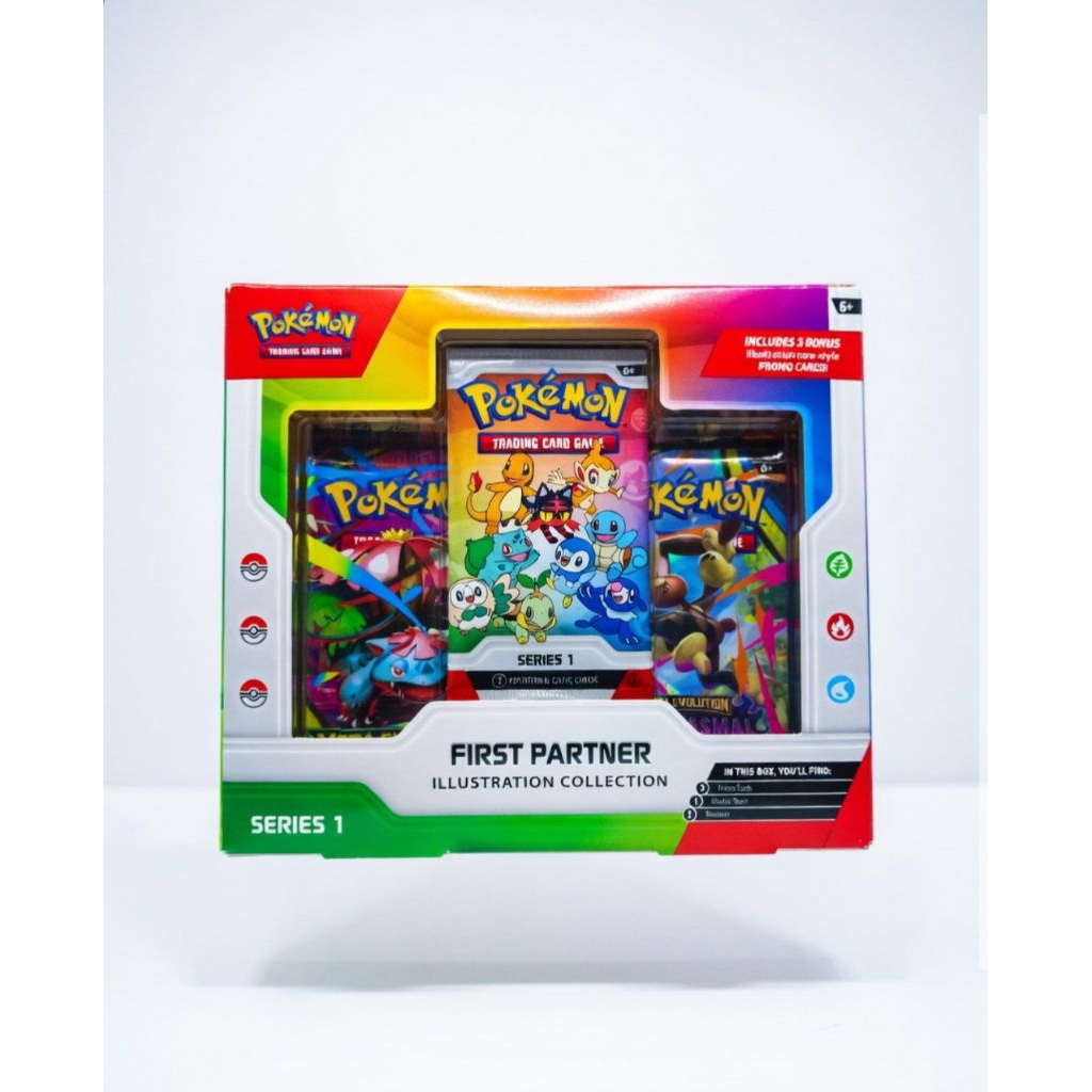POKEMON FIRST PARTNER ORIGINAL 30TH ENGLISH VERSION 3 PACK