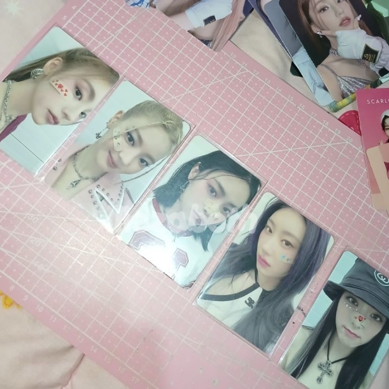 photocard pc itzy yeji lia ryujin chaeryeong yuna kill my doubt official