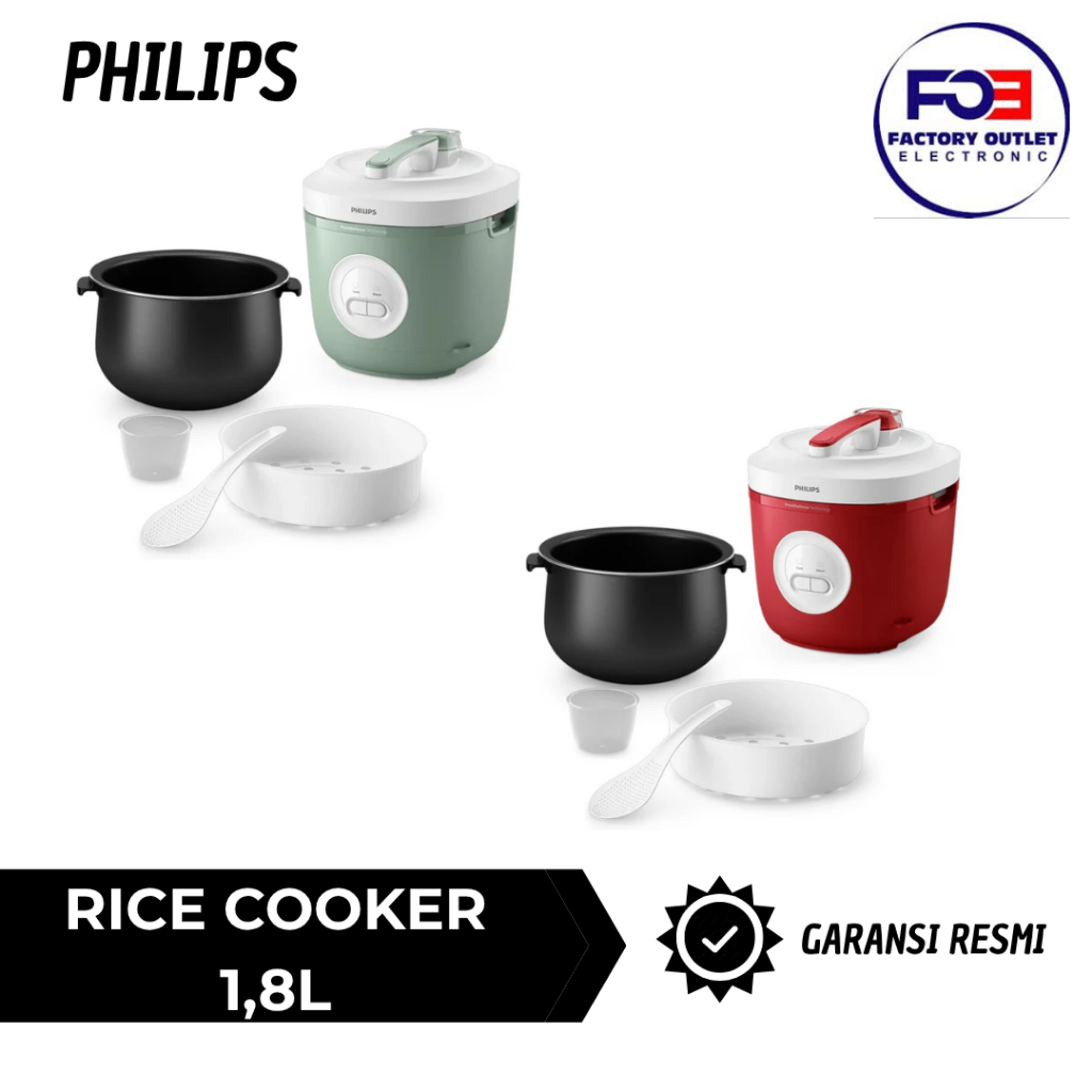 PHILIPS RICE COOKER 1,8 LITER - HD3210