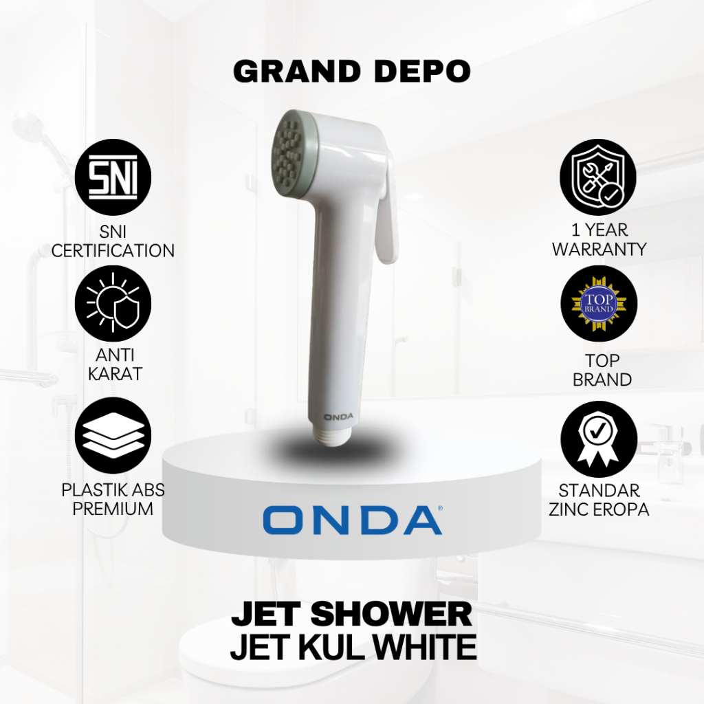 Onda Jet Shower JET KUL WHITE / Jet Shower Onda