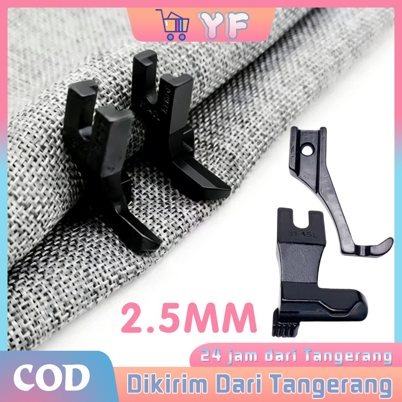 31.25L Shank Foot Holder Sepatu Mesin Jahit Portable Sepatu Piping Mesin Jahit Walking Foot Shank Ad