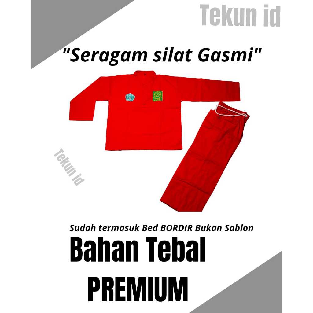 SAKRAL SISWA GASMI - Baju Silat Gasmi - Seragam Silat siswa gasmi