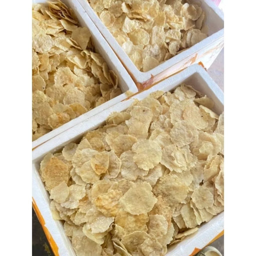 (1 KG Emping Mentah) Emping Melinjo Asli Mentah Emping Mentah Emping asli tanpa campuran tanpa penga