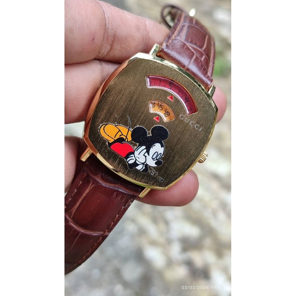 jam tangan Guci grip disney full bawaan