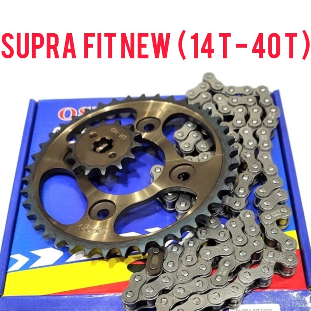 Paket gear Set Gear Paket Gigi Tarik Supra fit new Ukuran 40T