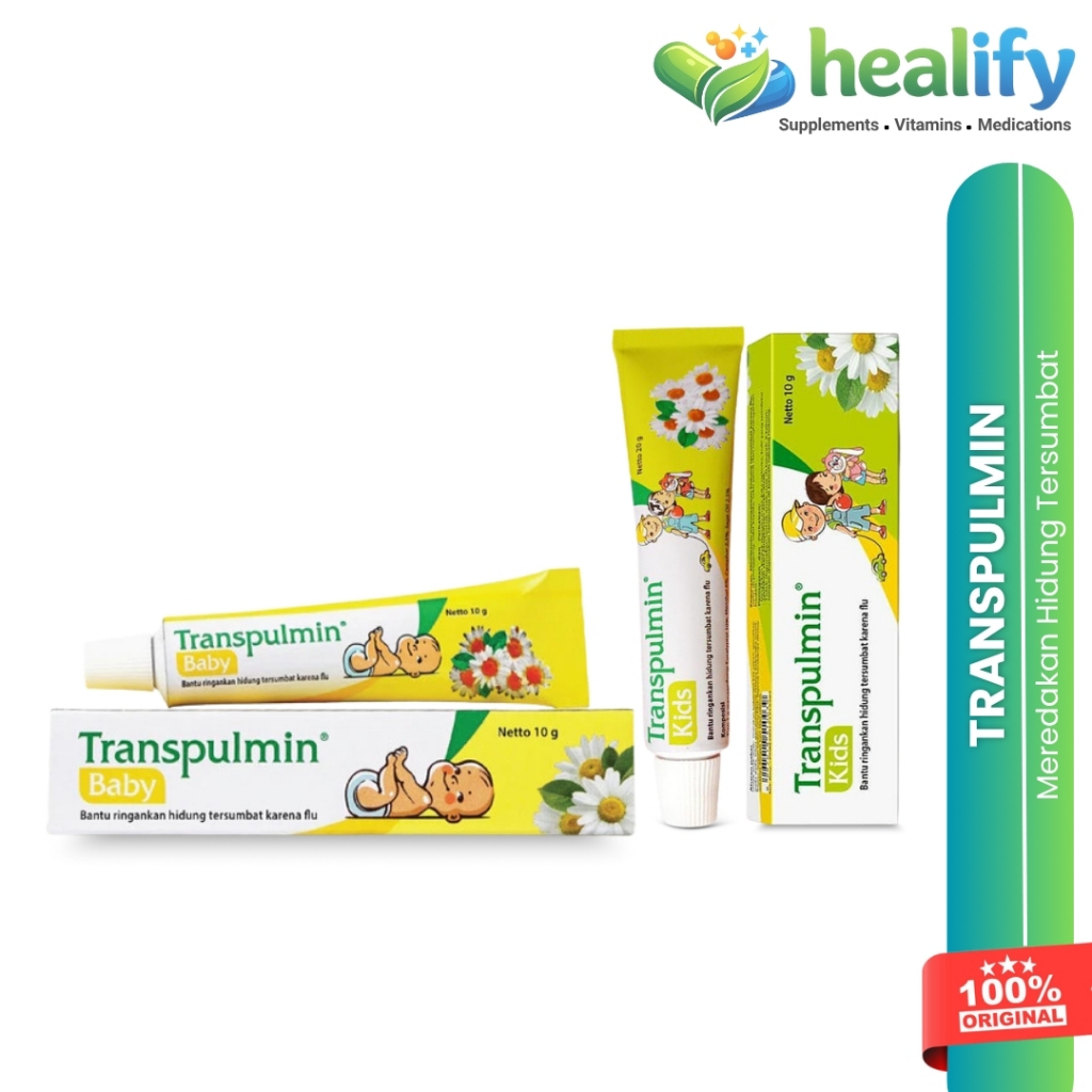 Transpulmin Baby Kids 10gr 20gr Balsam Bayi Batuk Pilek