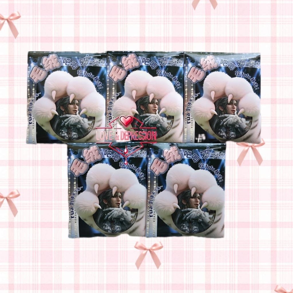 Love and Deepspace Pin Badge Gacha pack / love and deepspace pin badge blind box