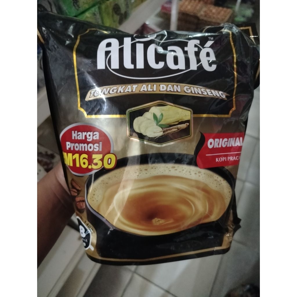 Kopi Instan Alicafe Tongkat Ali Malaysia Sambas