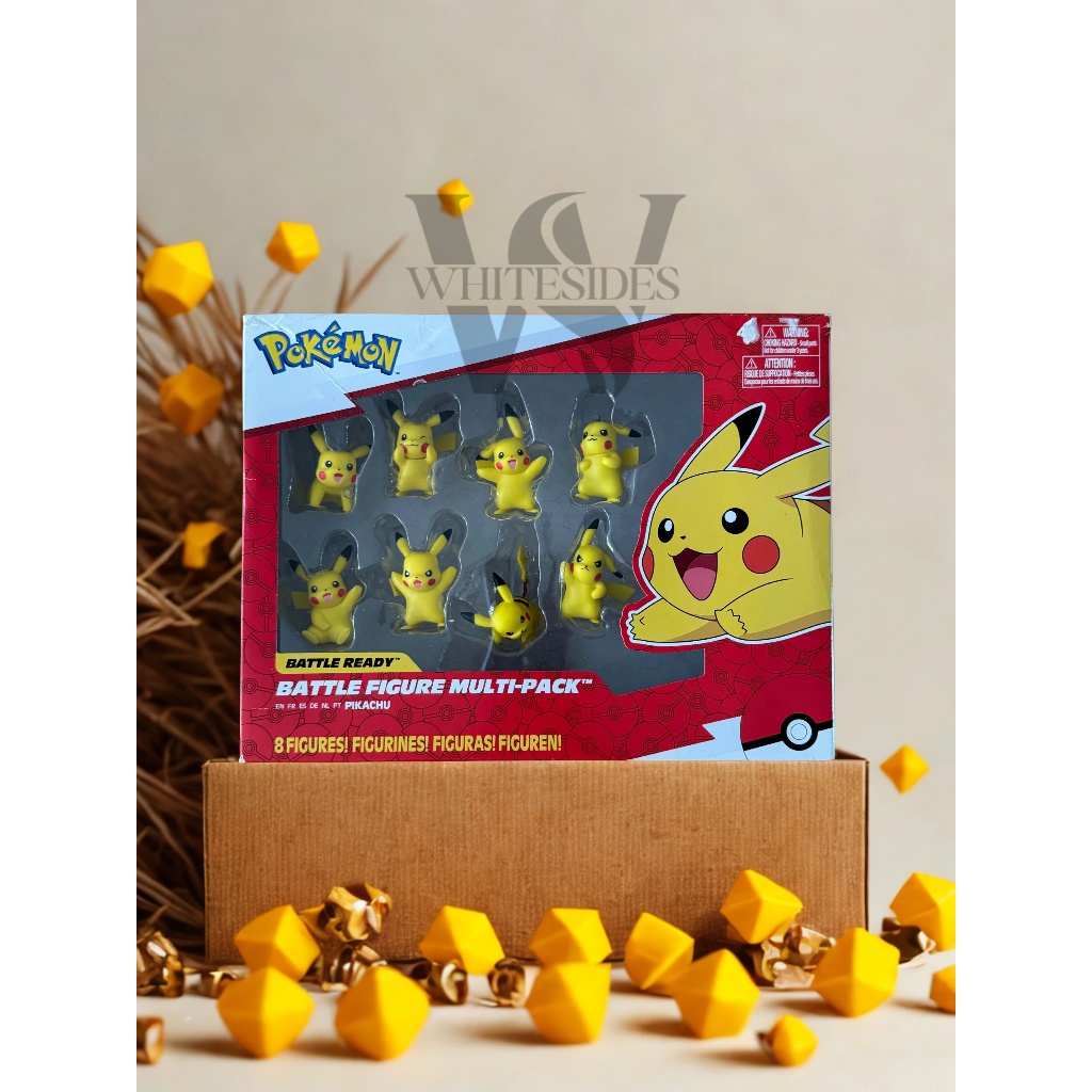 Pikachu Battle Figure 8-Pack Multipack - Select Ready Pack Metalic Pokemon Charizard Snorlax Psyduck