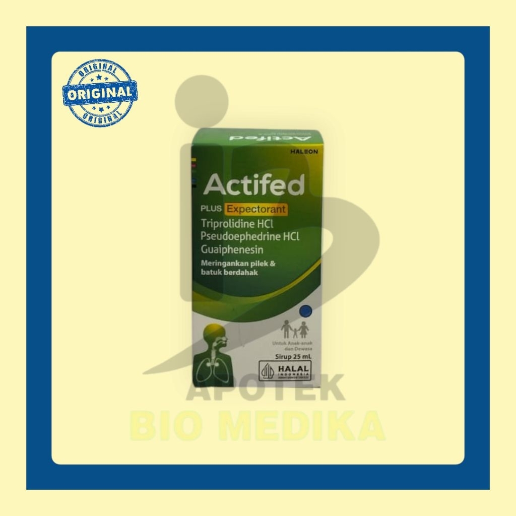 ACTIFED HIJAU OBAT BATUK BERDAHAK