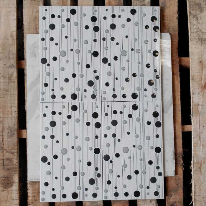 keramik dinding kamar mandi kilap 25x40 harmony estillo nero keramik dinding kilap emboss 25x40 kera