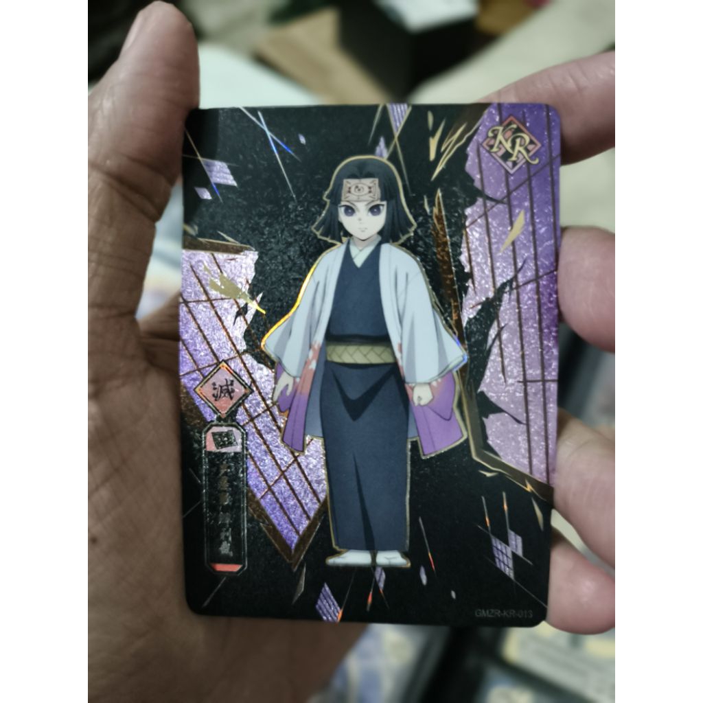 Kartu Kayou Demon Slayer Infinity castle Kiriya Ubuyashiki KR