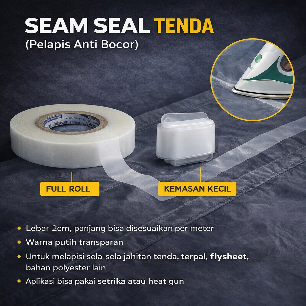 Sealer Tenda / Seam Sealer / Seal Penambal Tenda