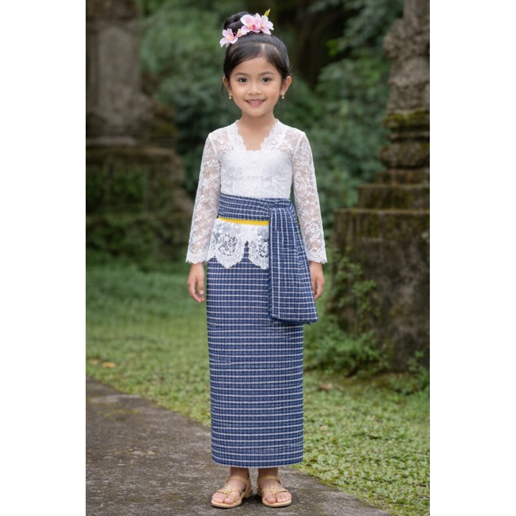 Kamen Jadi Rajut Untuk Anak Set Selendang/Kamen Rajut/Kamen Anak/Kamen Jadi