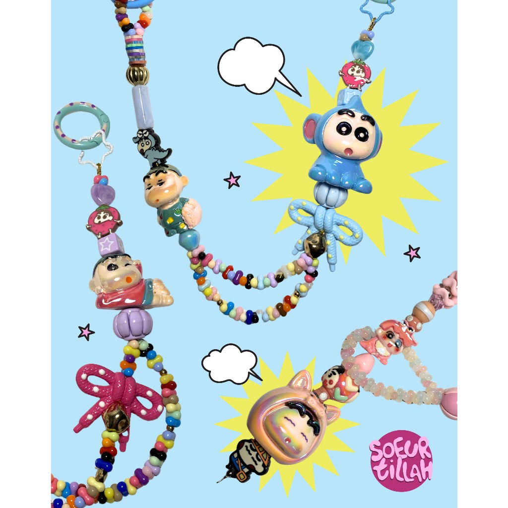 Soeurtillah - Shinchan Bag Charms