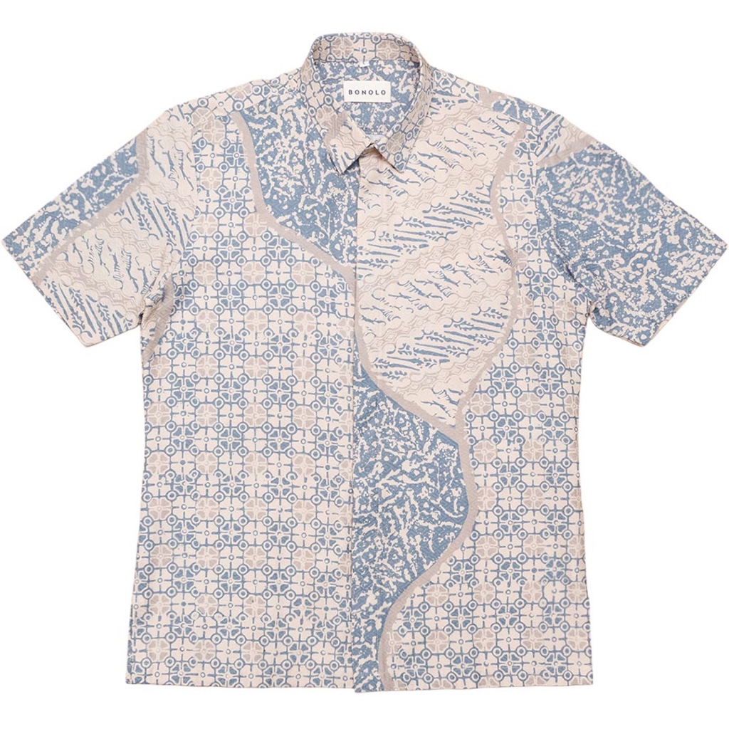 Pulkrebi - Bonolo Kemeja Batik Lengan Pendek