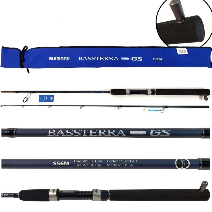 Joran Galatama Shimano BASSTERRA EV GS Ring Fuji Fazlite 165 180