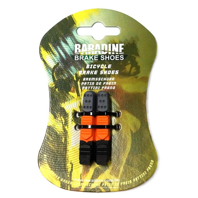 REFILL BARADINE U BRAKE 470TC SHOE ICE STOP Replacement C KARET KAMPAS REM ubrake sepeda lipat balap