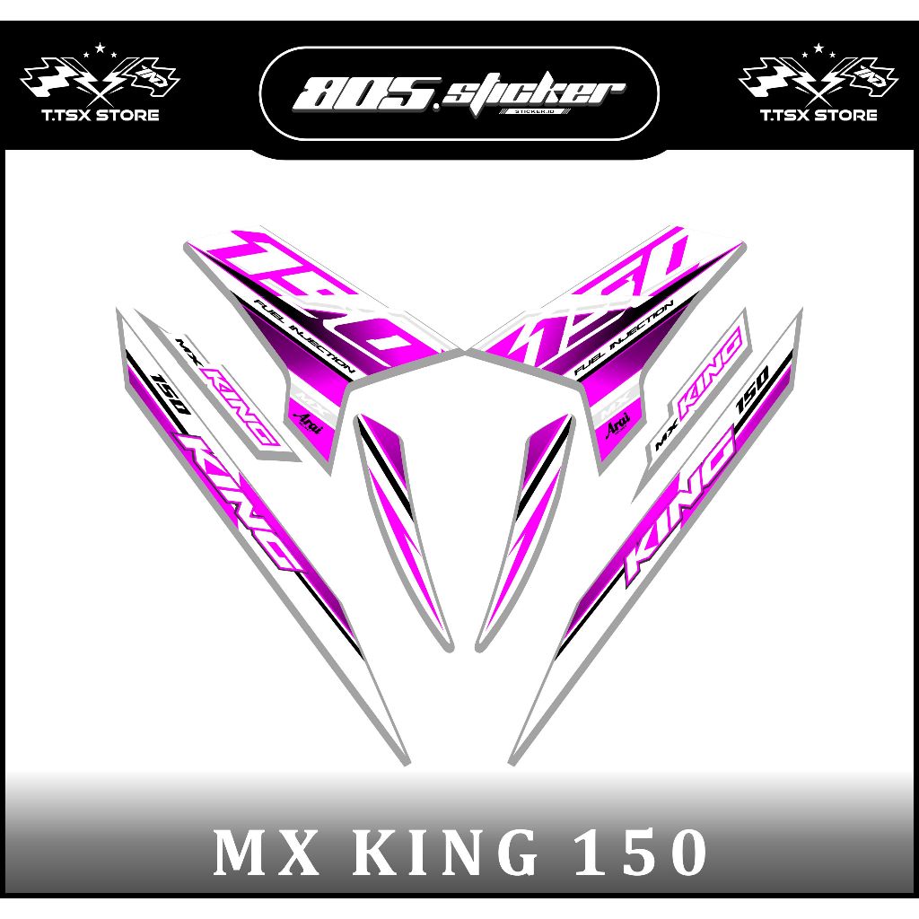 STRIPING MX KING 150/STIKER VARIASI JUPITER MX KING/STRIPING MOTOR MX KING 150 KEREN