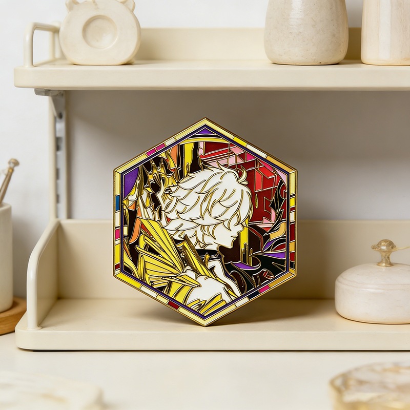 Khaslana Phainon Honkai Star Rail Brooch Enamel Pin Badge
