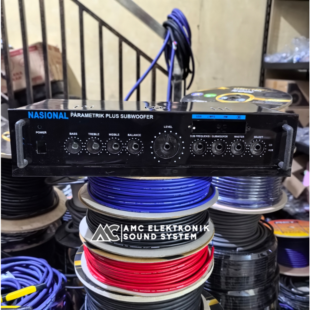 BOX AMPLIFIER NASIONAL 205+USB