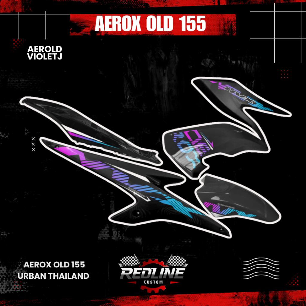 STRIPING AEROX URBAN AEROX OLD THAILAND LAMA OLD GARNIS STRIPING TRANSPARAN