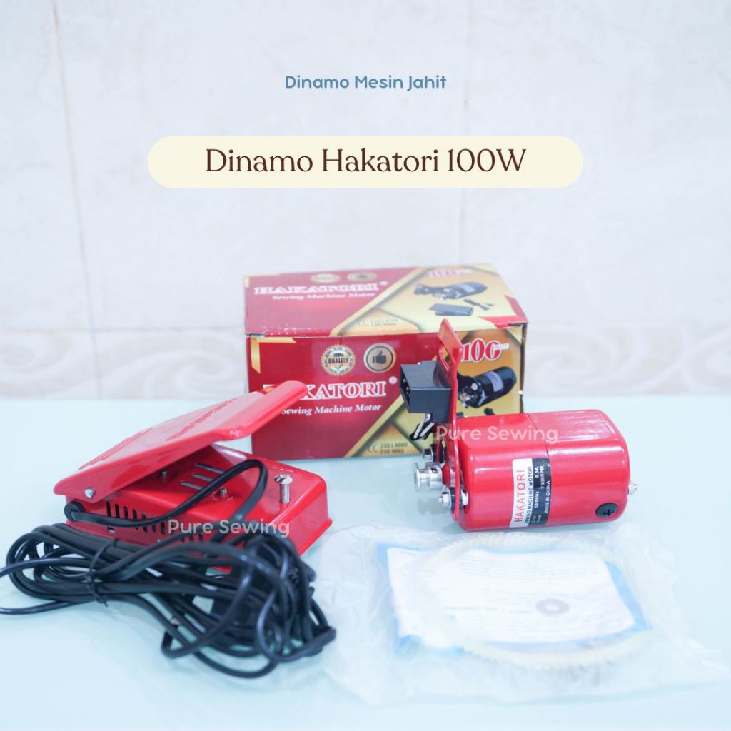Dinamo Hakatori Mesin Jahit 100 watt / Dinamo Mesin Jahit Murah / Dinamo Mesin Jahit Tradisional / D