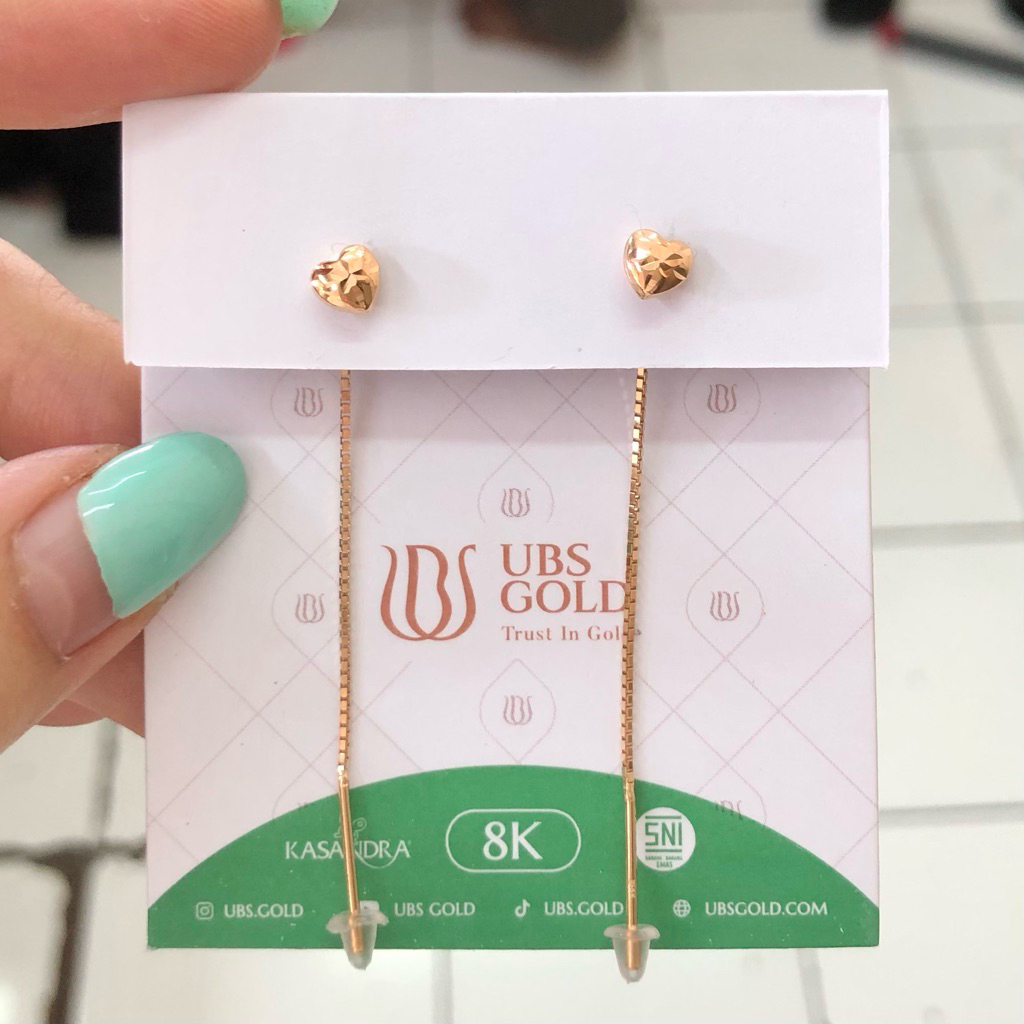 MA16- ANTING TERUSAN LOVE UBS 0.65GR KADAR 8K