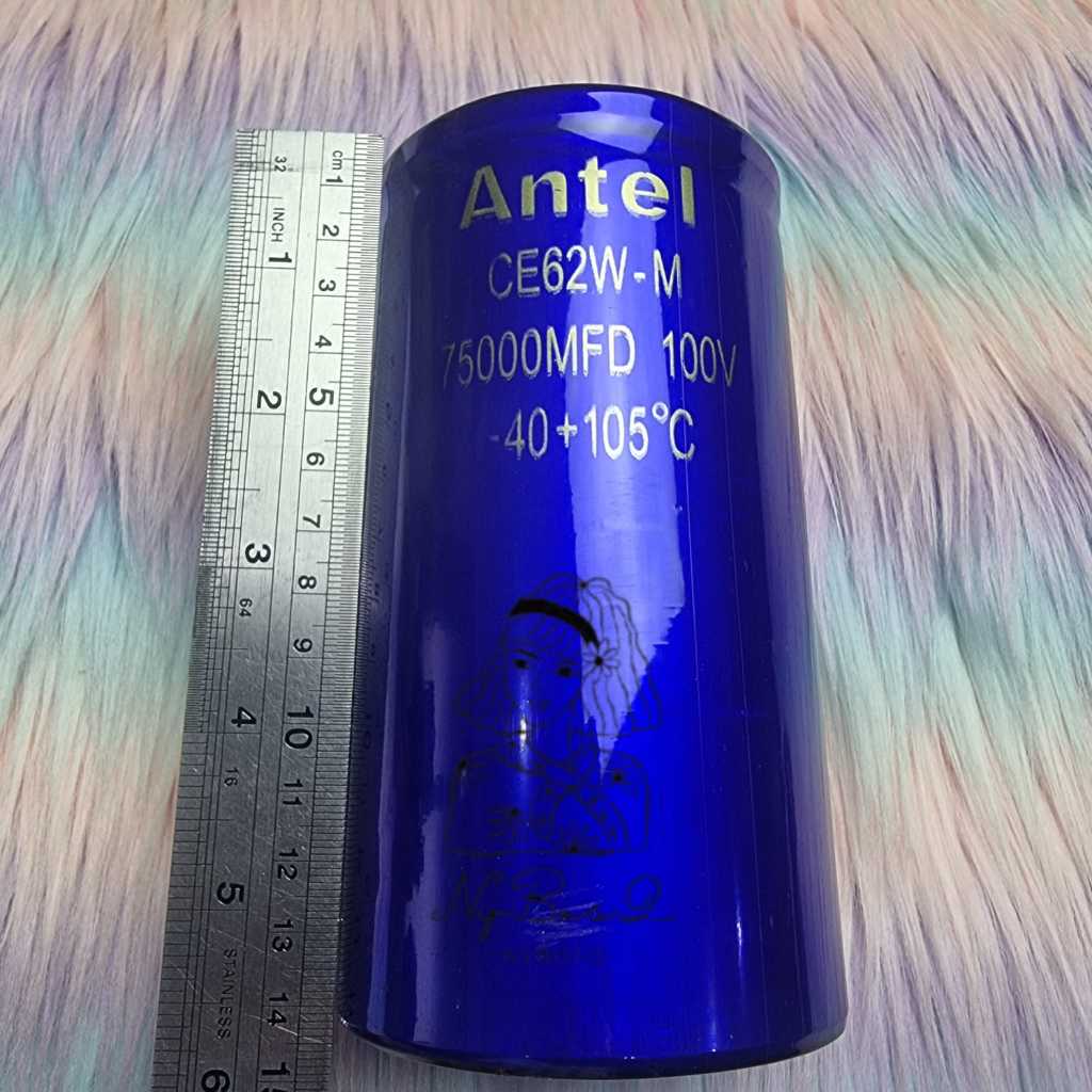 ELCO 75000UF 100V ANTEL CAPASITOR ELKO 75000 UF 100VOLT ANTEL KAPASITOR