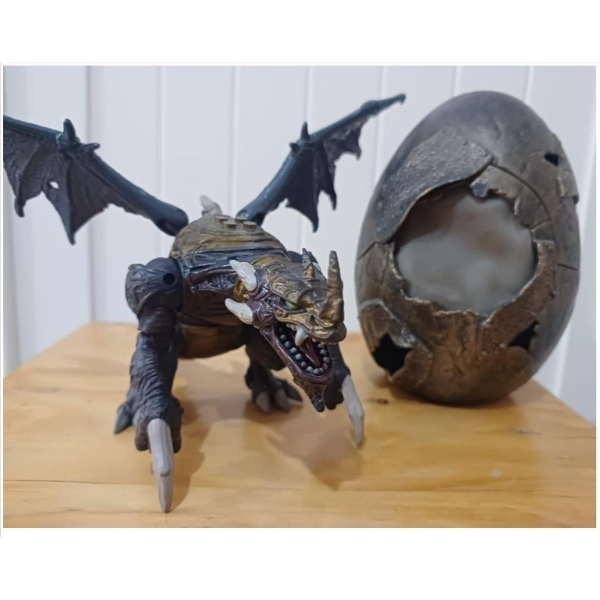 MEGA BLOKS 9840 - Dragon Metal Ages RUTILUS (Gold Dragon)