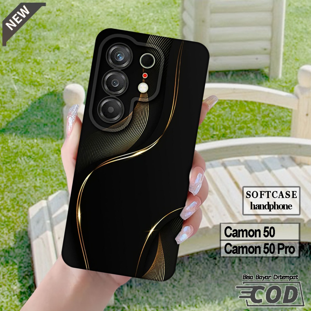 Case Tecno Camon 50 - 50 Pro Terbaru Casing Softcase Silicon Karet Tersedia Untuk Semua Tipe HP