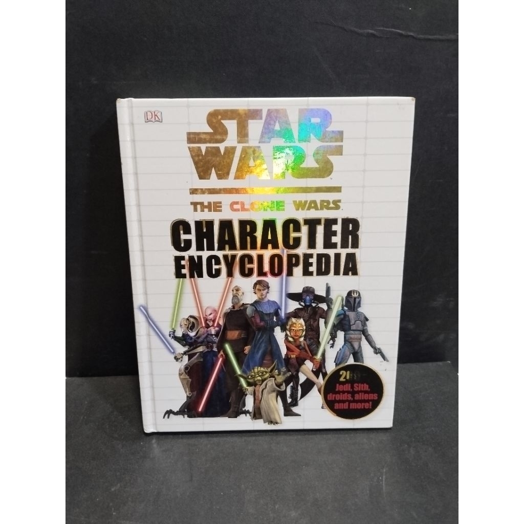 Buku original STAR WARS THE CLONE WARS CHARACTER ENCYCLOPEDIA