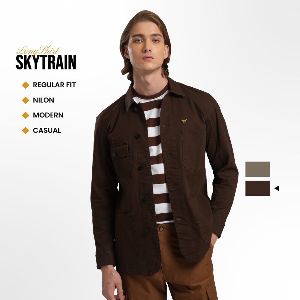 Emba Classic - Skytrain Jaket Pria Regular Fit Collection