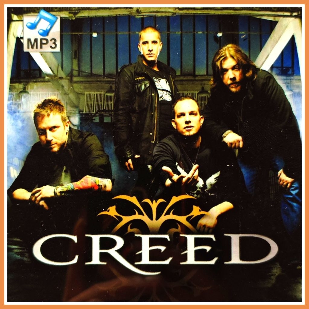 Kaset MP3 Audio Lagu Barat Creed - The Cure - The Killers Album 3in1