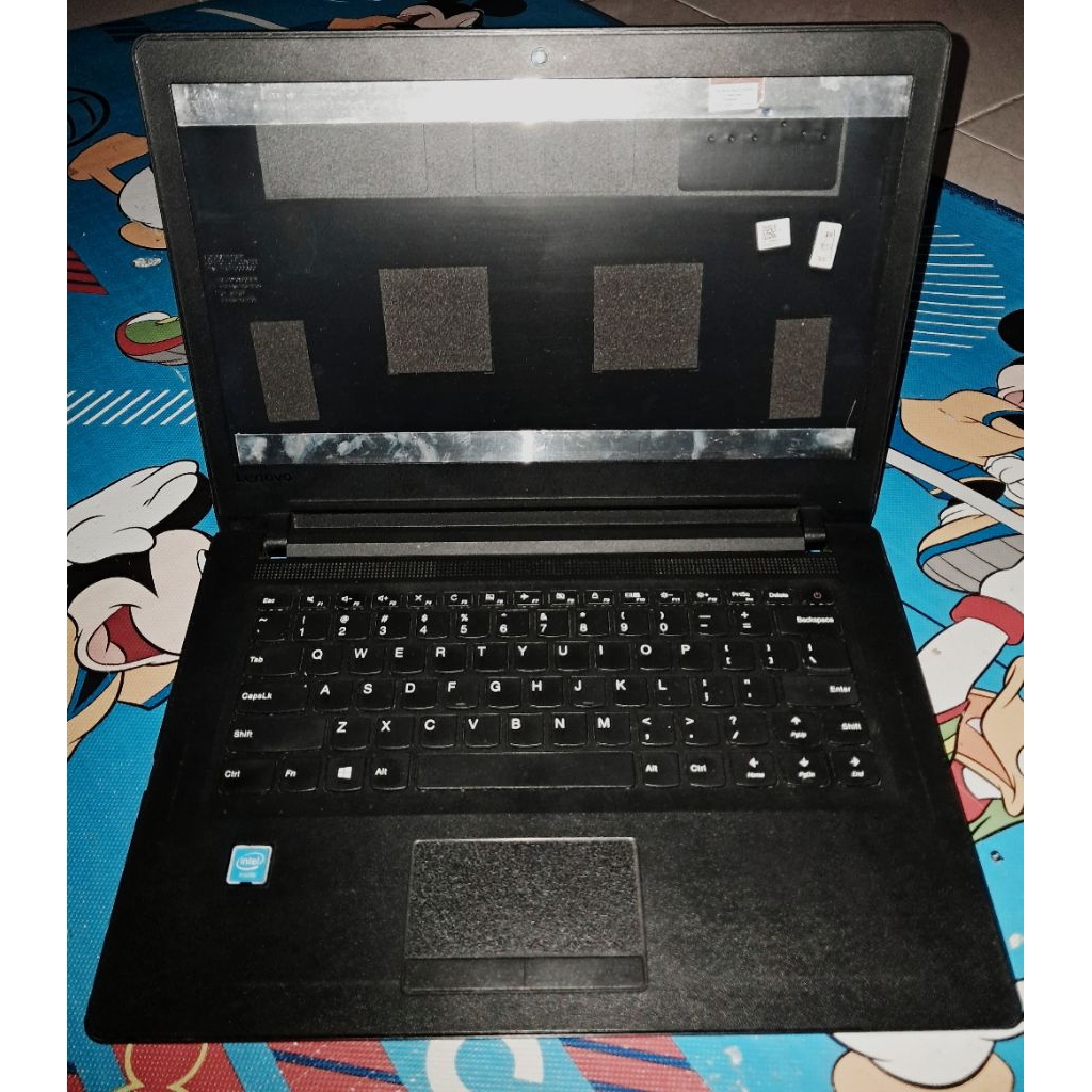 Dijual Casing Laptop Lenovo Ideapad 110-14IBR Hitam Second/Bekas