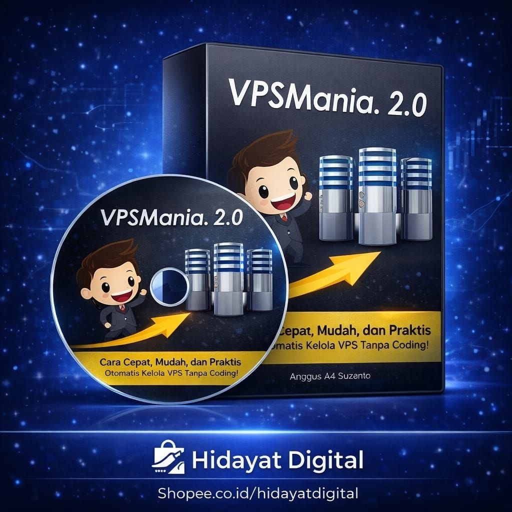 WEB TUTORIAL VPS MANIA V1 V2 PERCEPAT HOSTING MURAH DIGITAL OCEAN BLOG WEBSITE PELUANG USAHA BISNIS-