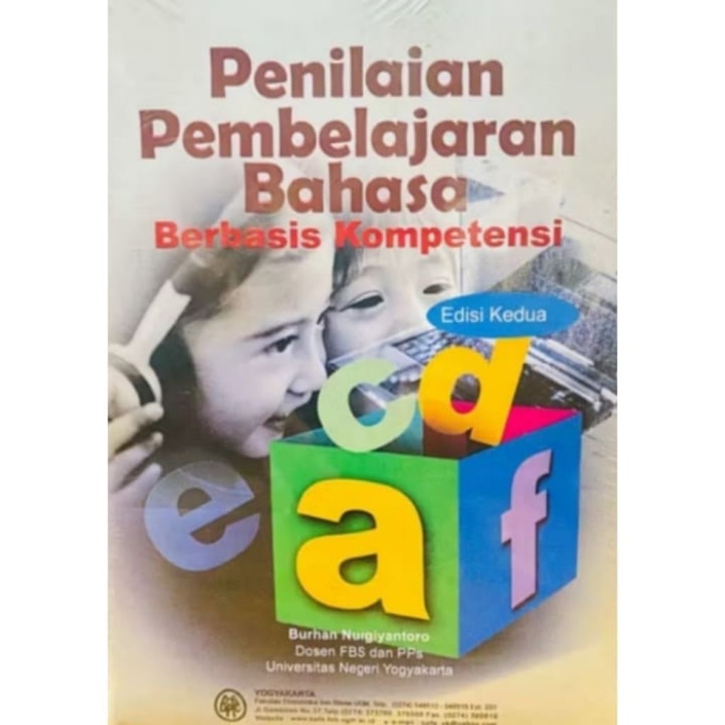 BUKU PENILAIAN PEMBELAJARAN BAHASA BERBASIS KOMPETENSI