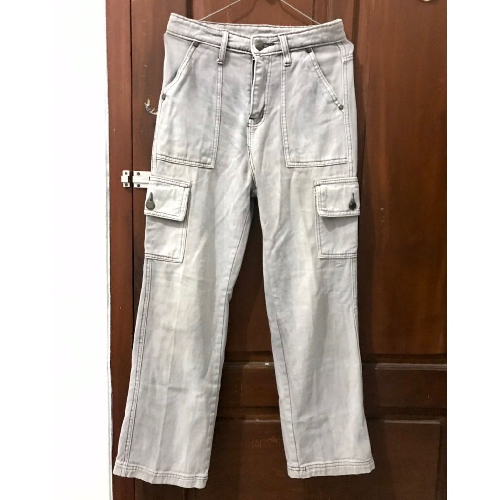PL Celana Cargo Pria/Wanita Size 28