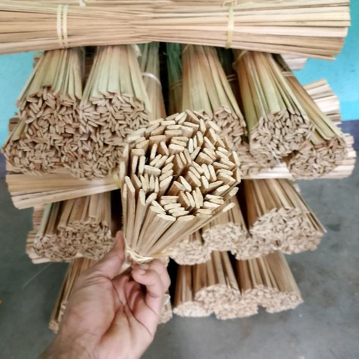 Tusuk Sate Kambing Gepeng 1pak besar Tusuk Sate Kambing Bambu Besar tusuk sate kambing gepeng