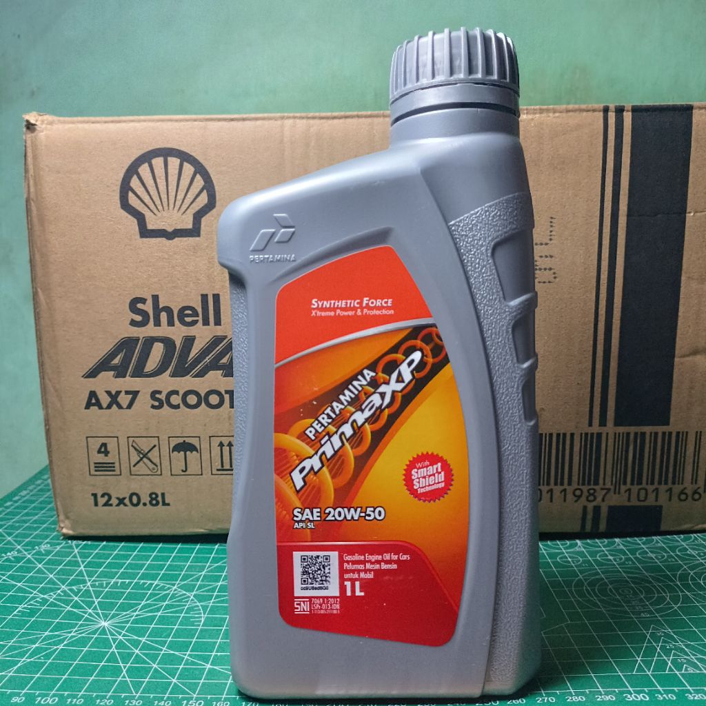 Oli Pertamina PrimaXP 20w-50 1 Liter