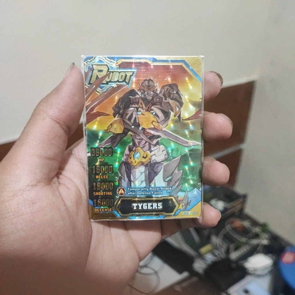 hero of robots gold tygers